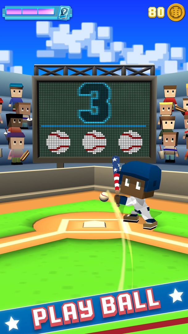 Blocky Baseball screenshot game