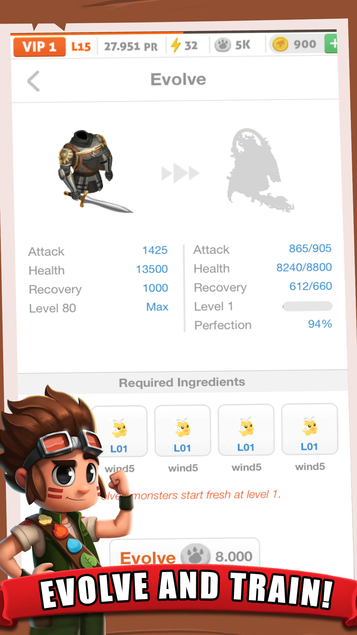 Battle Camp - Monster Catching Game Screenshot