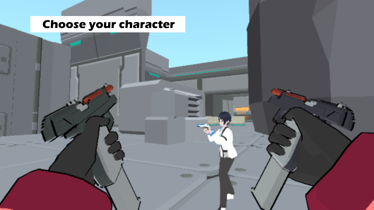 Rush Legends Parkour PvP FPS Game Screenshot