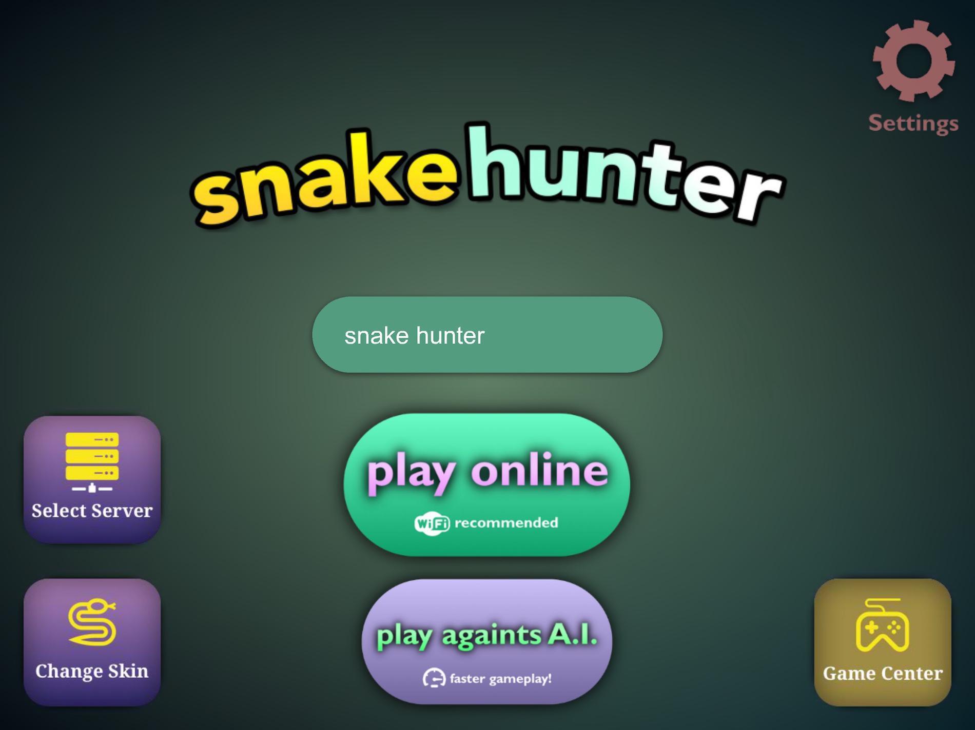Snake Hunter - MMO slither Game Screenshot