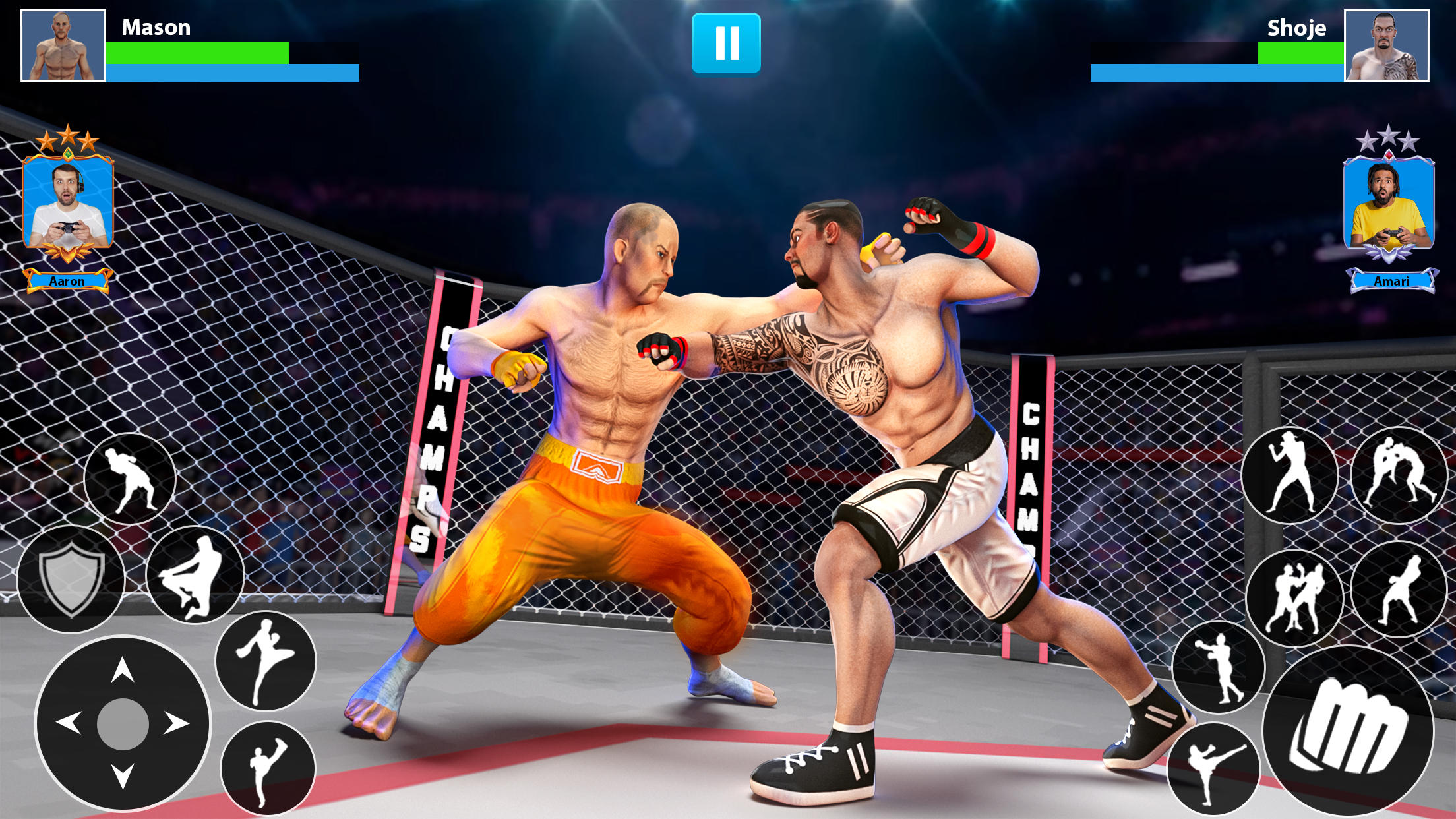 Martial Arts Fight Game Game Screenshot