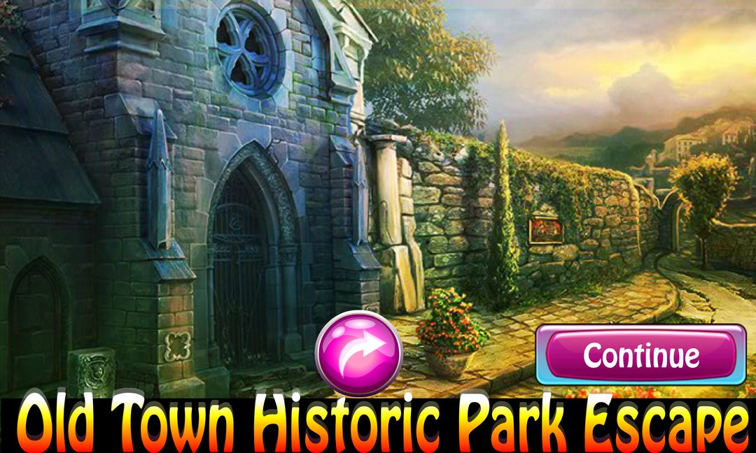 Old Town Historic Park Escape 게임 스크린 샷