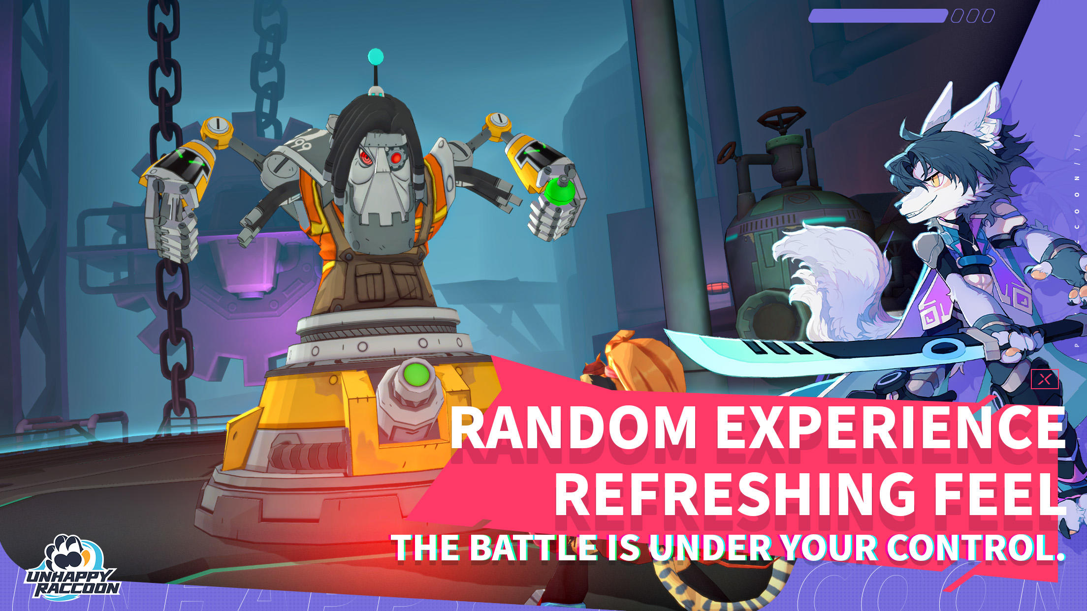 Unhappy Raccoon Game Screenshot