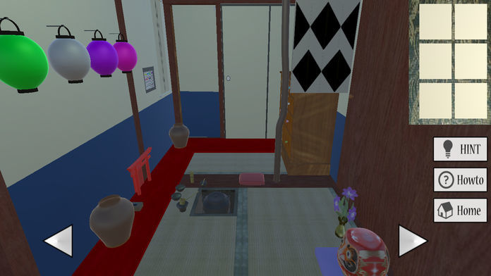 Screenshot of 脱出ゲーム からくり屋敷からの脱出 Room Escape
