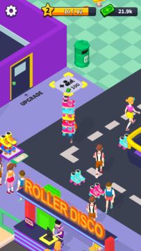 Roller Disco: Idle Skate Dance Game Screenshot