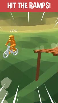 Hill Down Race Game Screenshot