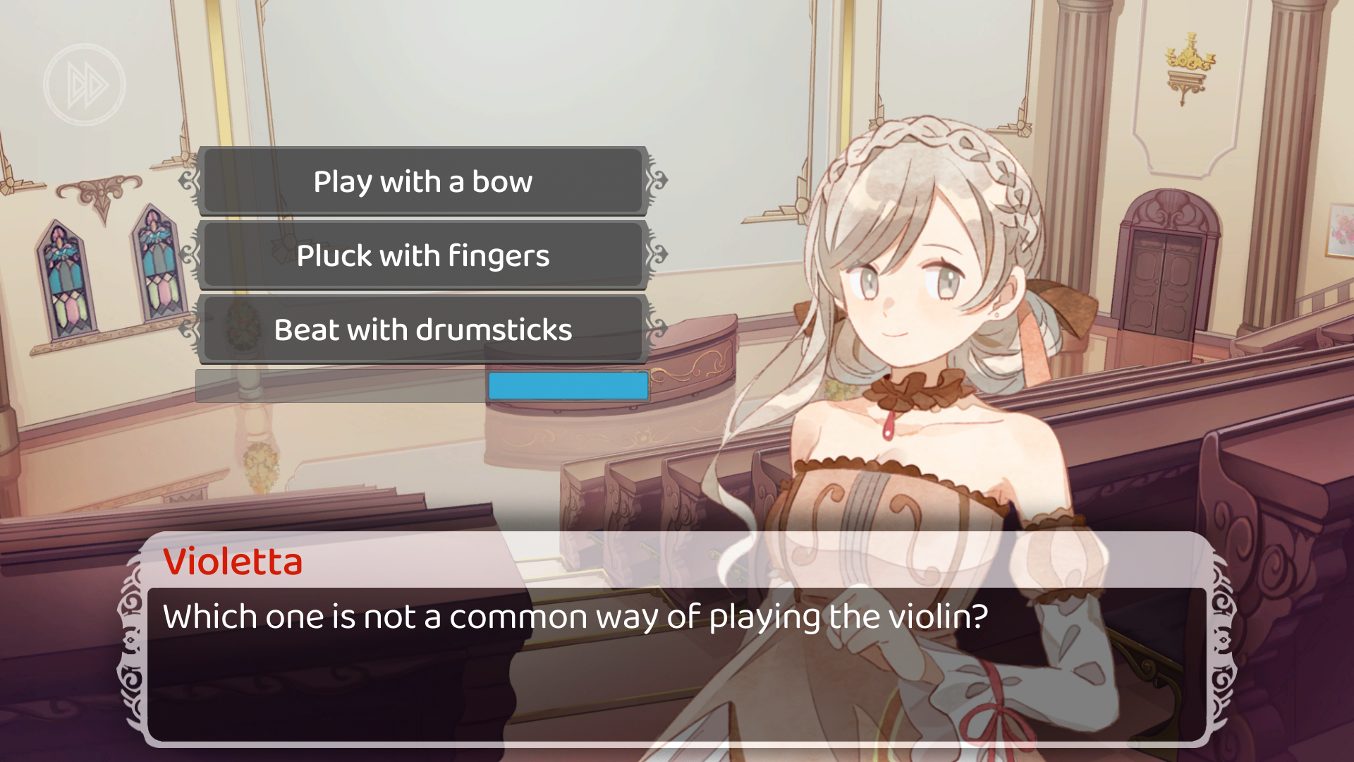 Concerto on White Game Screenshot