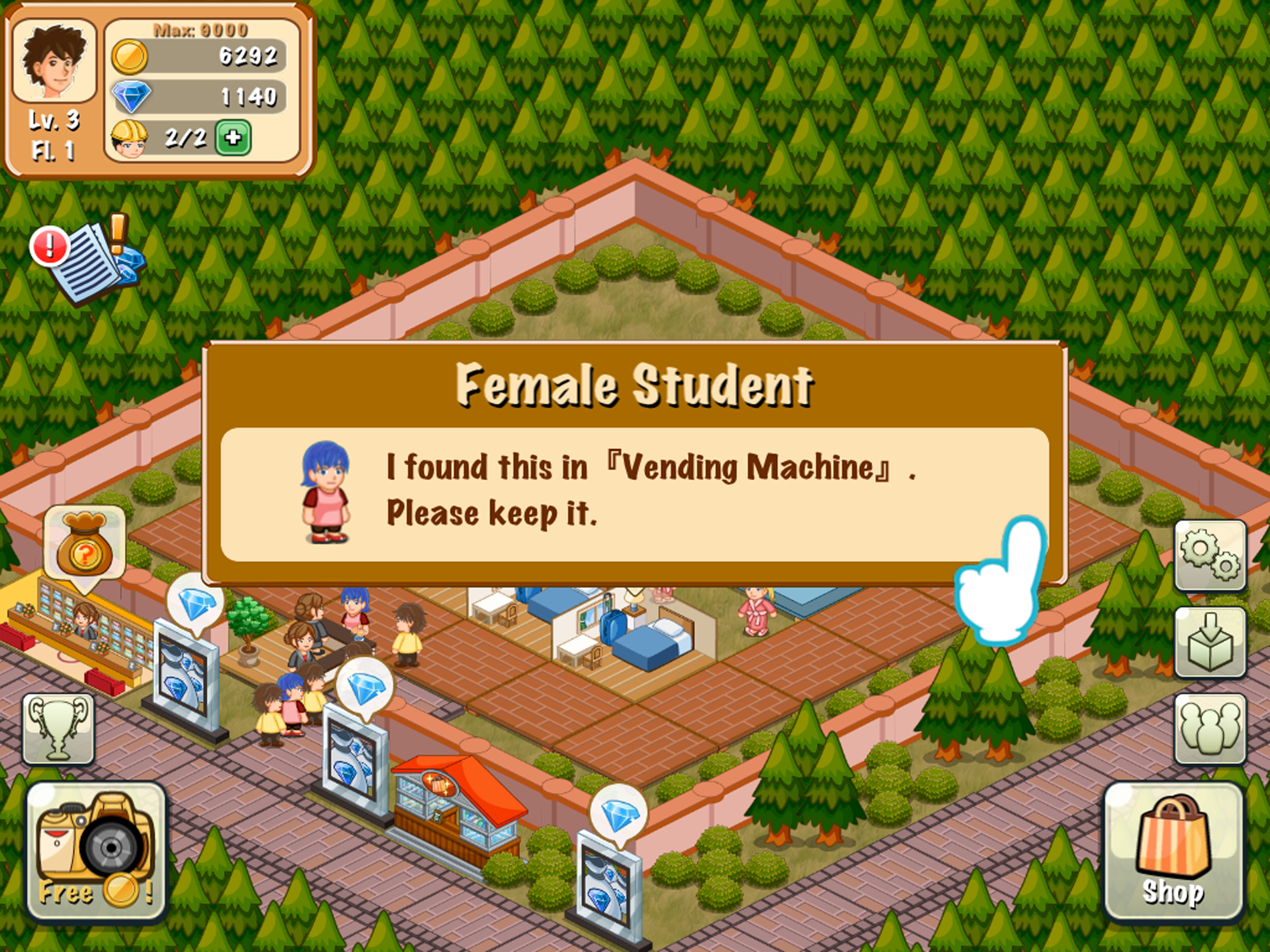 Hotel Story: Resort Simulation ภาพหน้าจอเกม