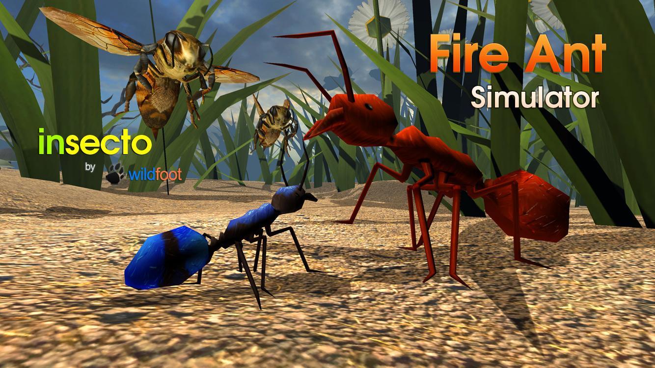 Screenshot 1 of Simulateur de fourmi de feu 2.1