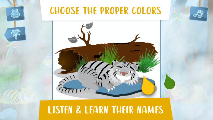 Pinky the Hippo: In the Wild Game Screenshot