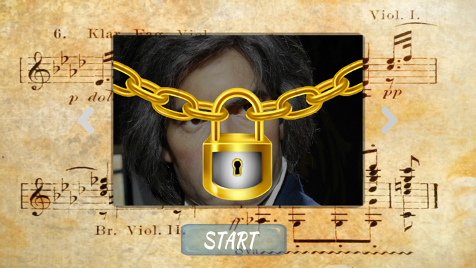 Beethoven Jigsaw Puzzle Game Screenshot