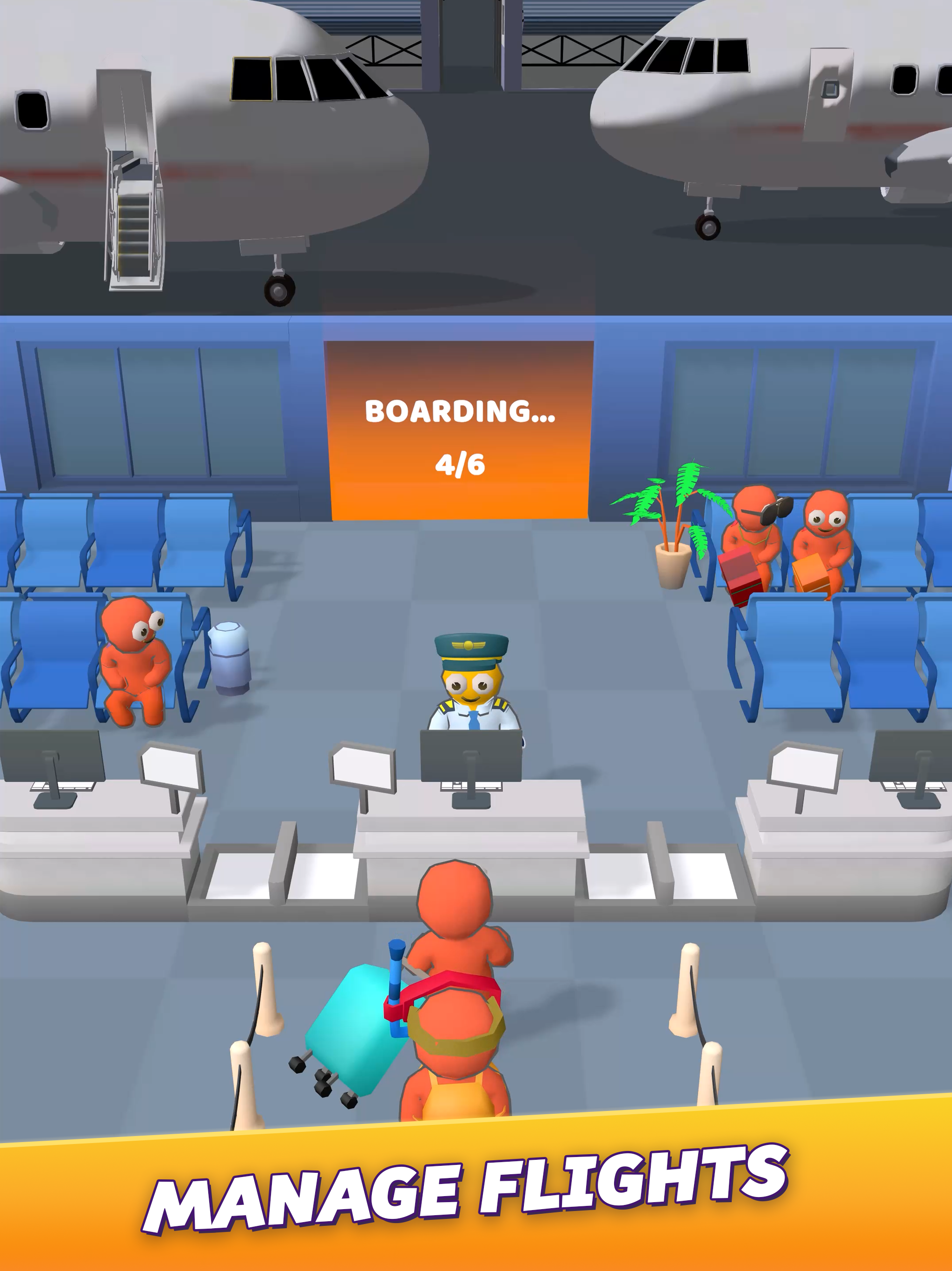 Скриншот игры Airport Master - Plane Tycoon