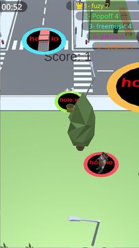 Cuplikan Layar Game black.io eat town