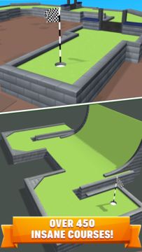 Ảnh chụp màn hình Mini Golf Star! Retro Spiel!