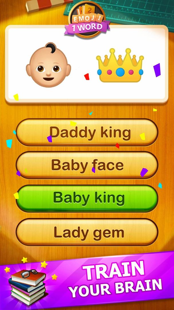 2 Emoji 1 Word-Emoji word game screenshot game