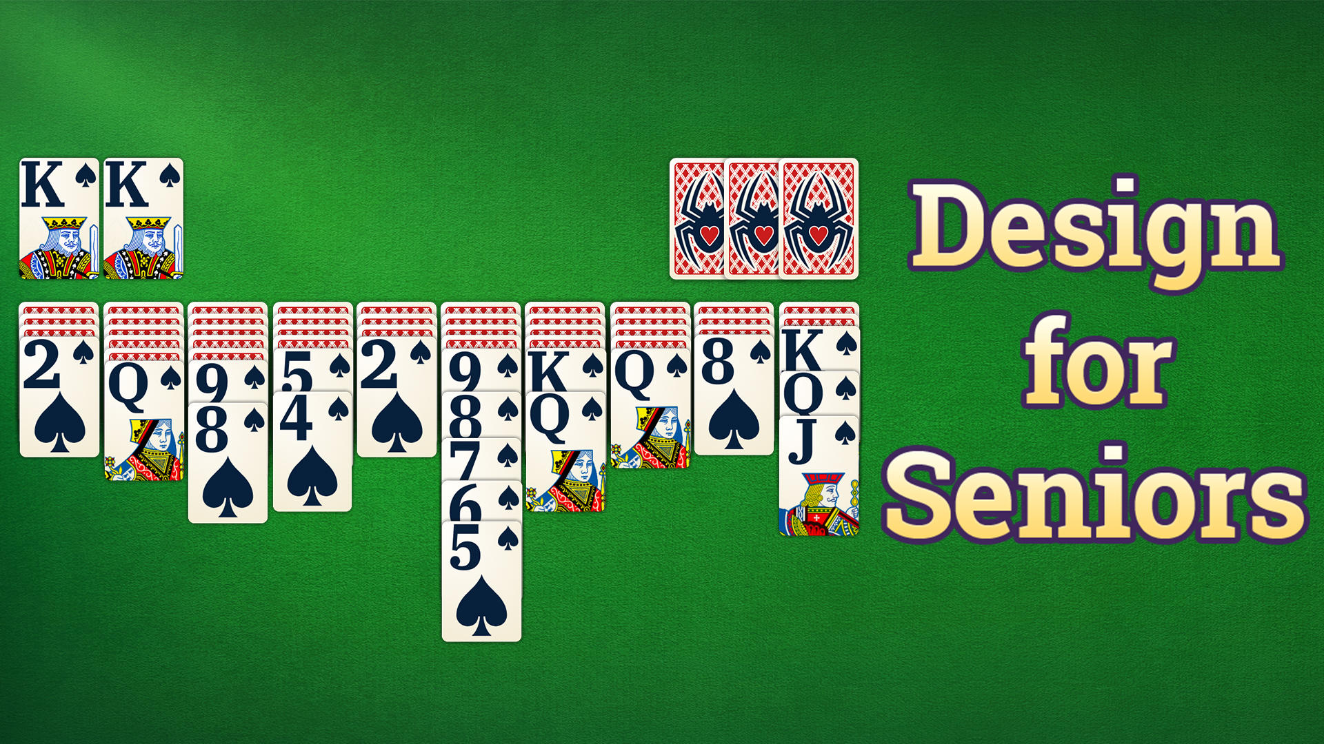 Screenshot of Vita Spider - Big Card Game