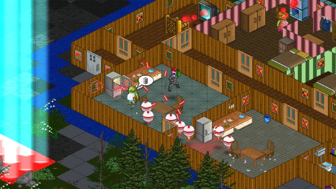 Patchman vs. Red Circles screenshot game