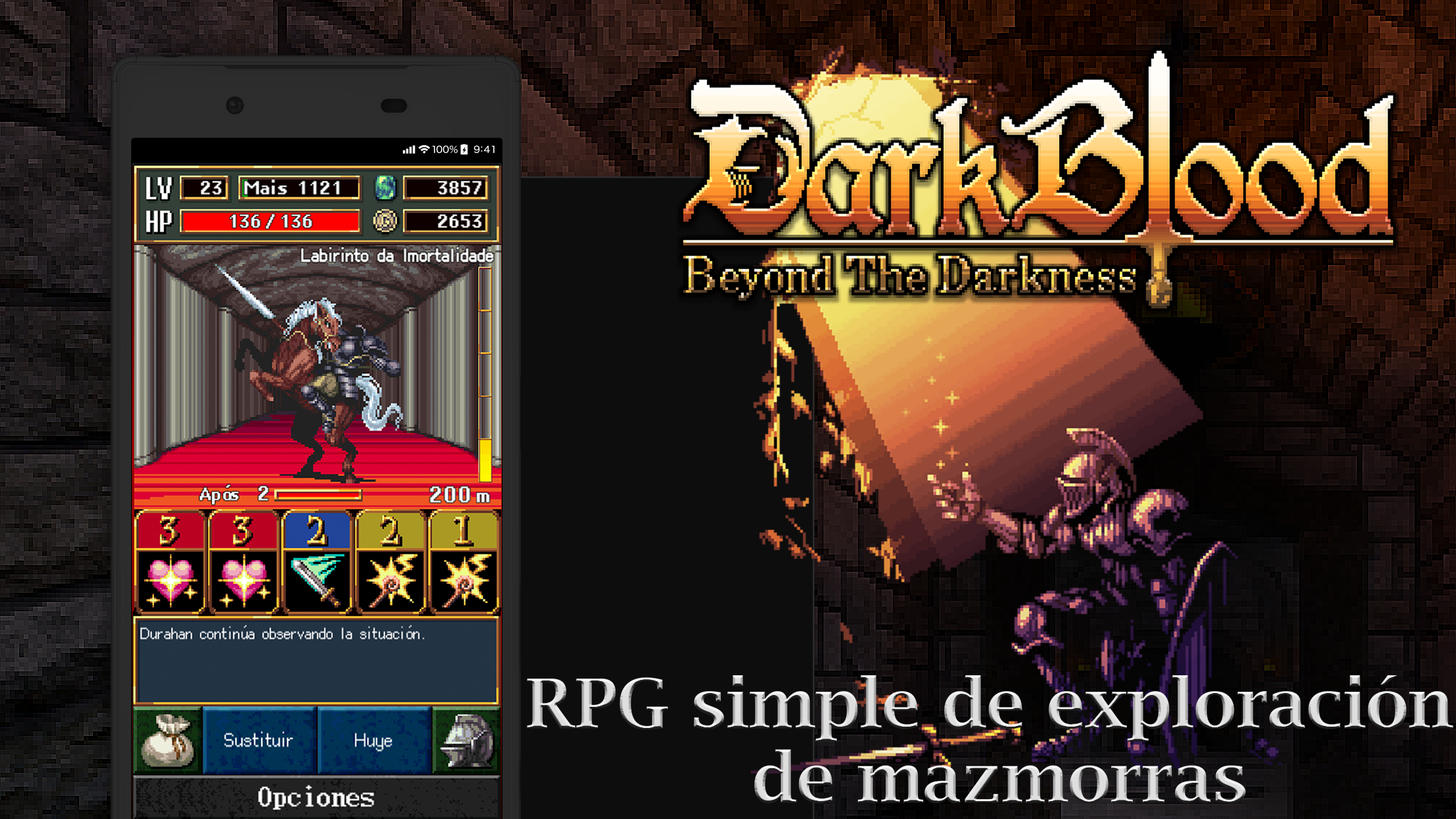 Captura de Pantalla del Juego DarkBlood -Hack and Slash RPG-