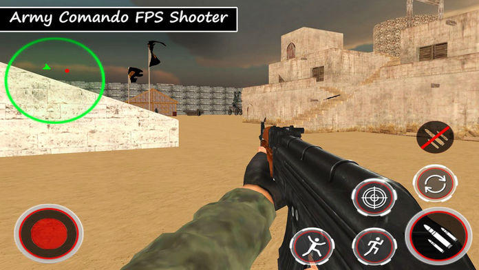 Screenshot of Call Of War: Gun Shoot