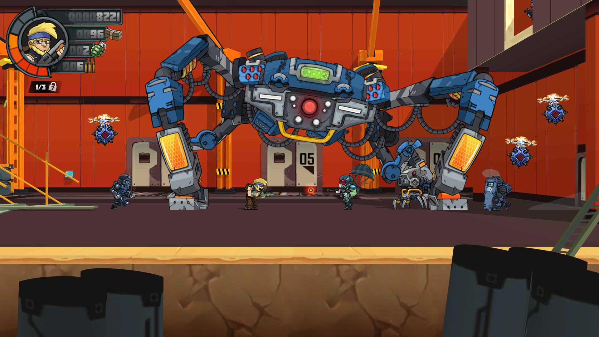 Metal Soldiers 4 Pro ภาพหน้าจอเกม