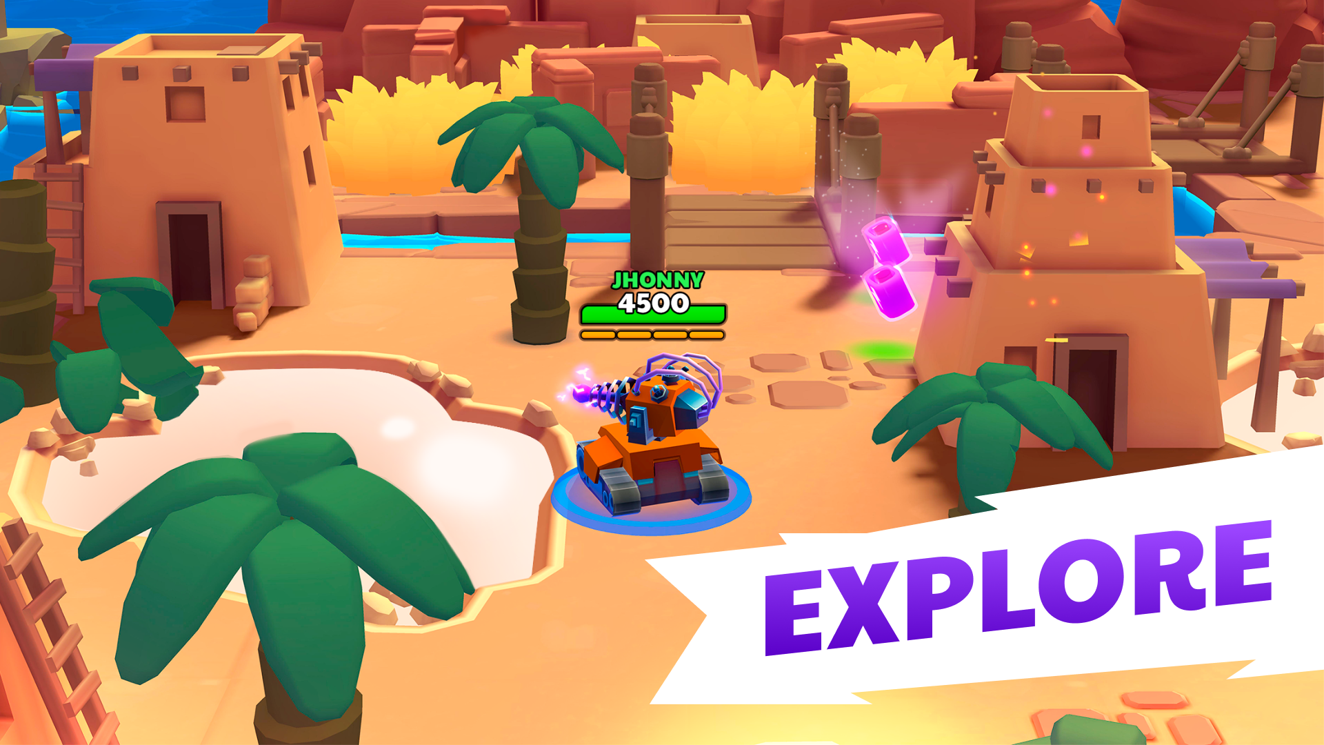 Mech Machines Battle Arena Game Screenshot