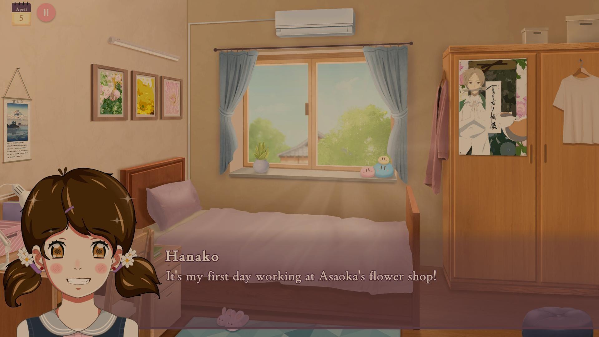 Hanako's Flower Shop ภาพหน้าจอเกม