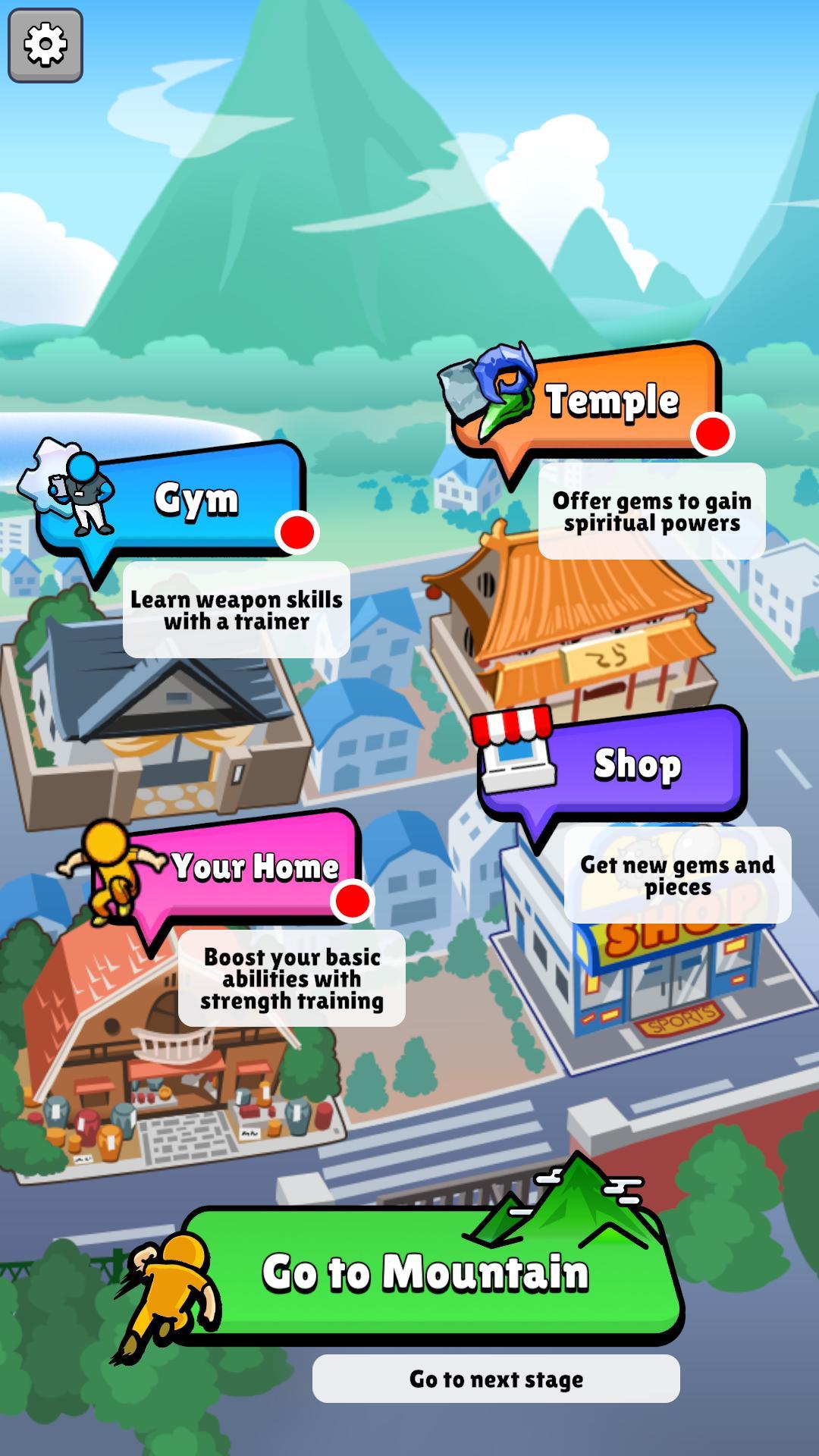 Pendulum Sweeper Game Screenshot