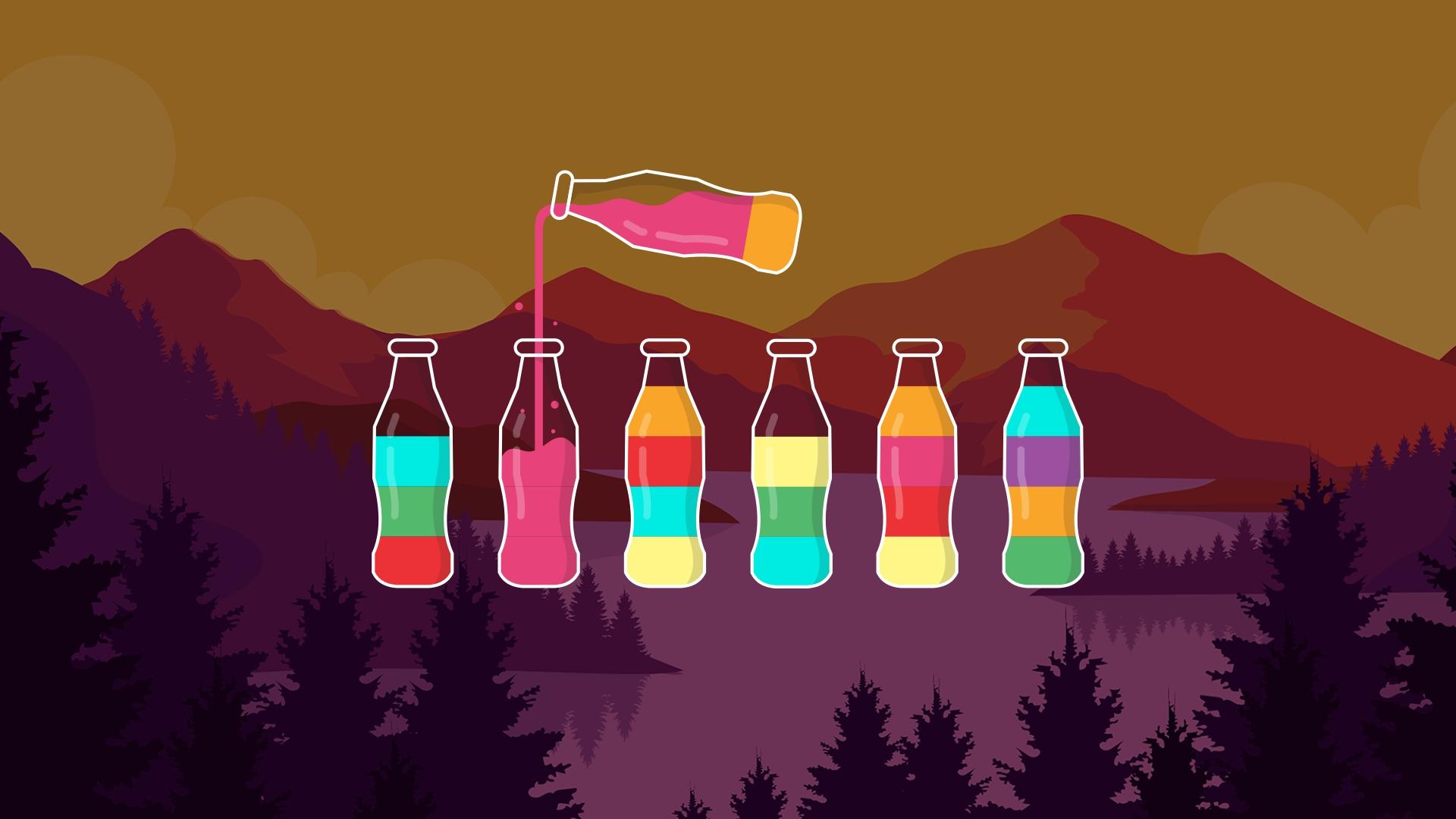 Aquafy Water Color Sort Game Game Screenshot
