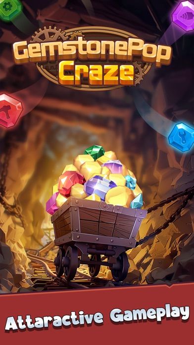 Cuplikan Layar Game Gemstone Pop Craze