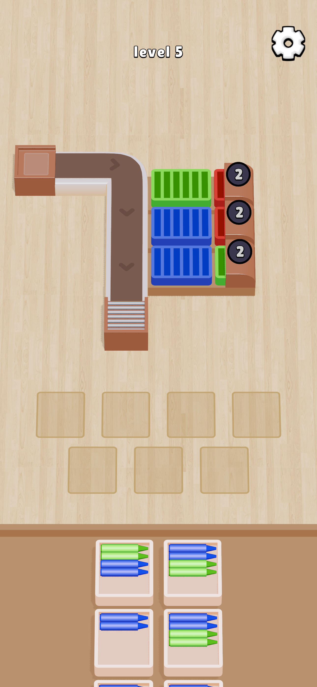 Crayon Factory Game Screenshot