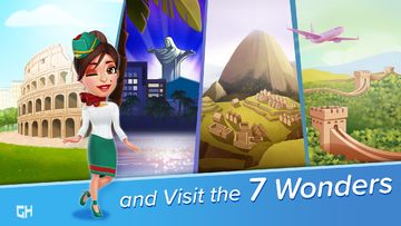 Amber's Airline - 7 Wonders ภาพหน้าจอเกม