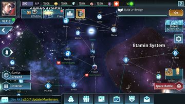 Over Space - Alliance Wars Game Screenshot