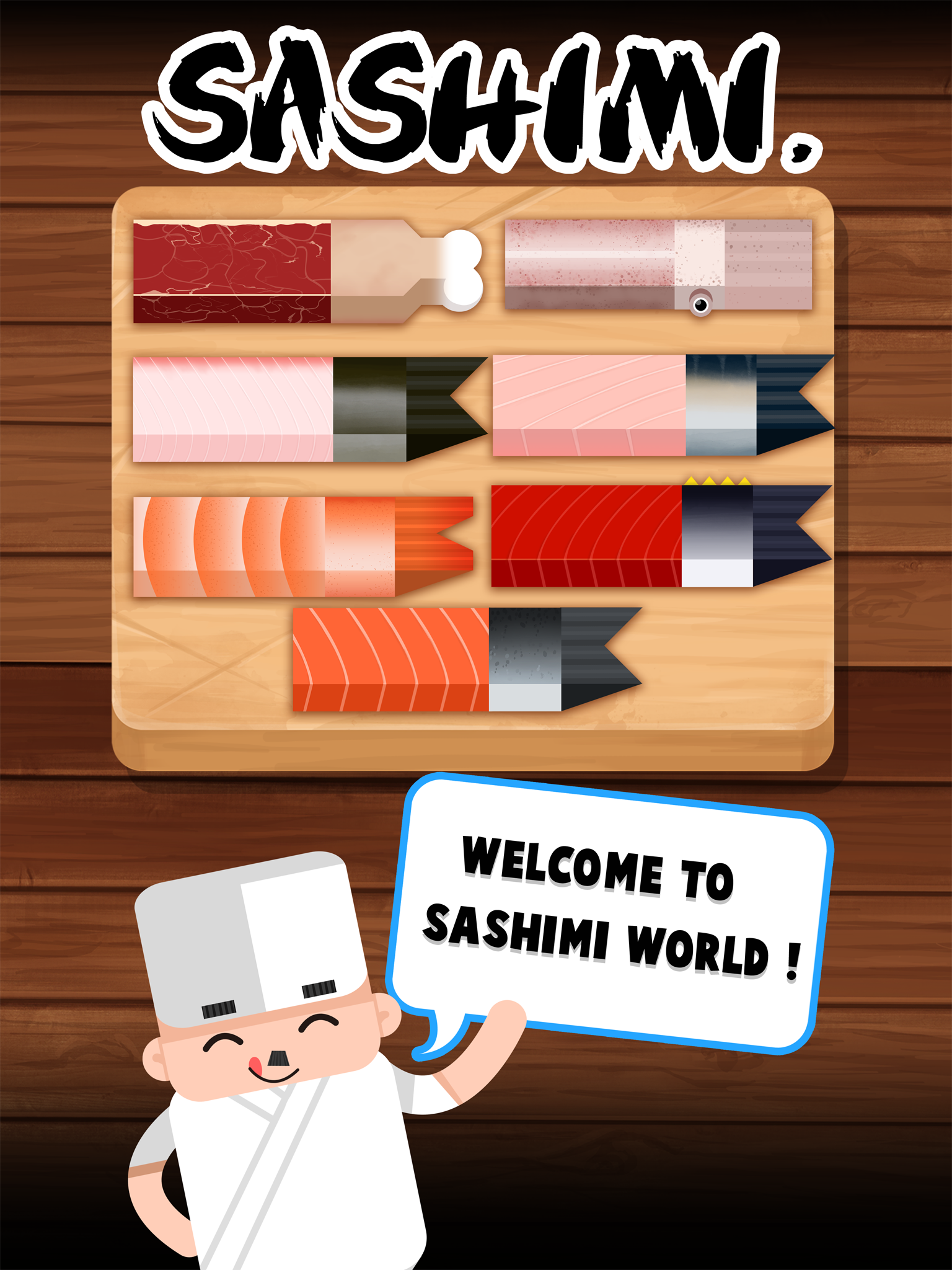 Screenshot of Cut the Sashimi