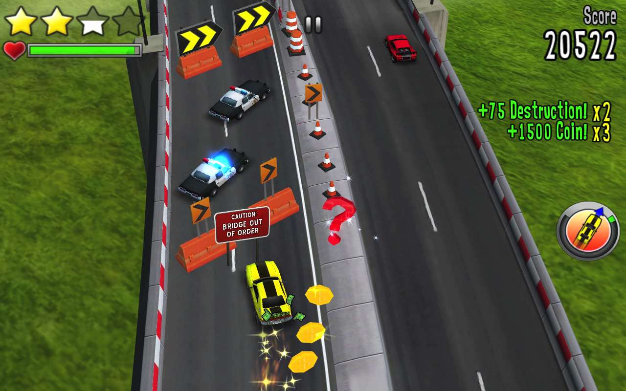Reckless Getaway Game Screenshot