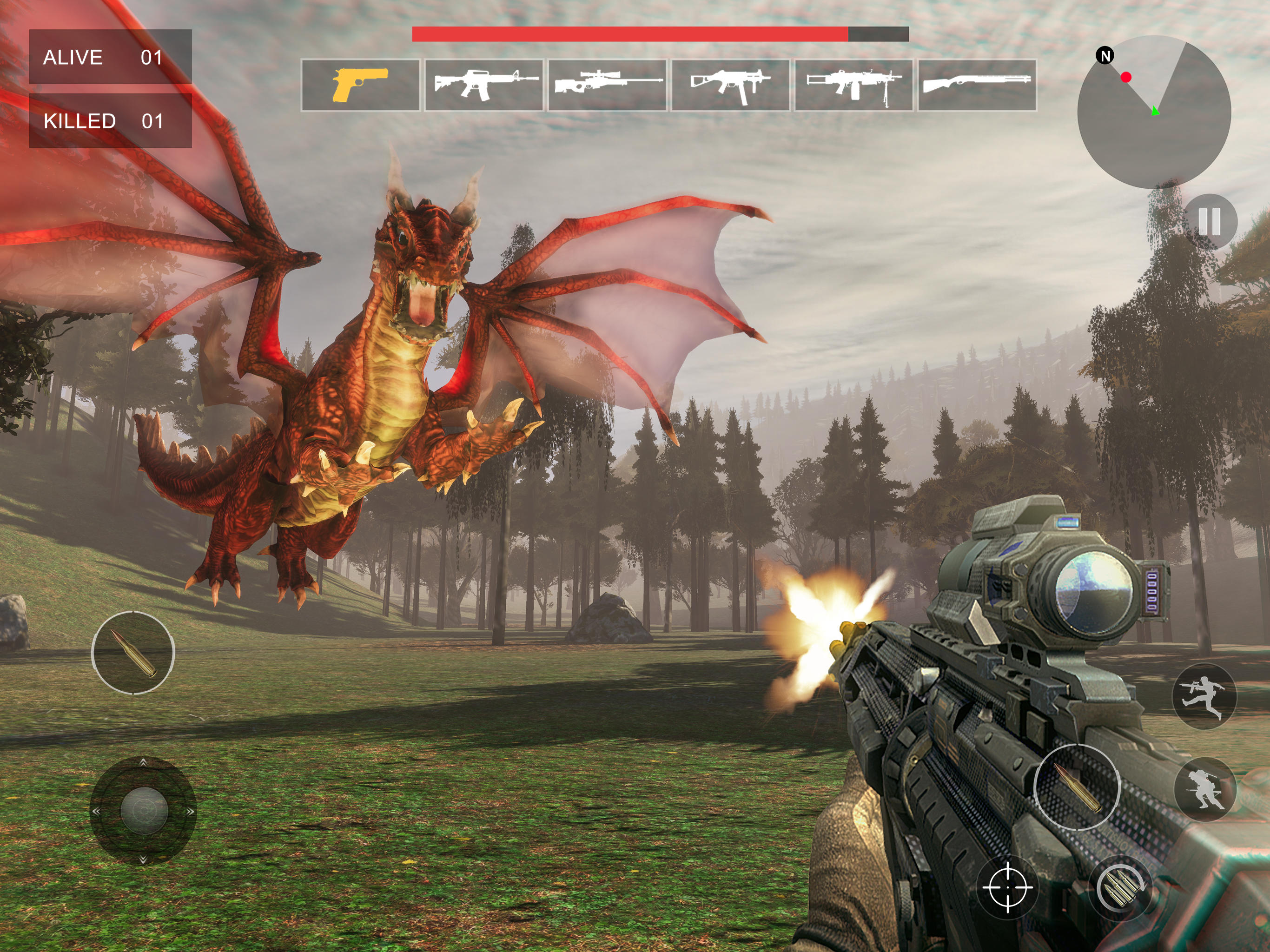 Dragon Hunter - Monster World Game Screenshot
