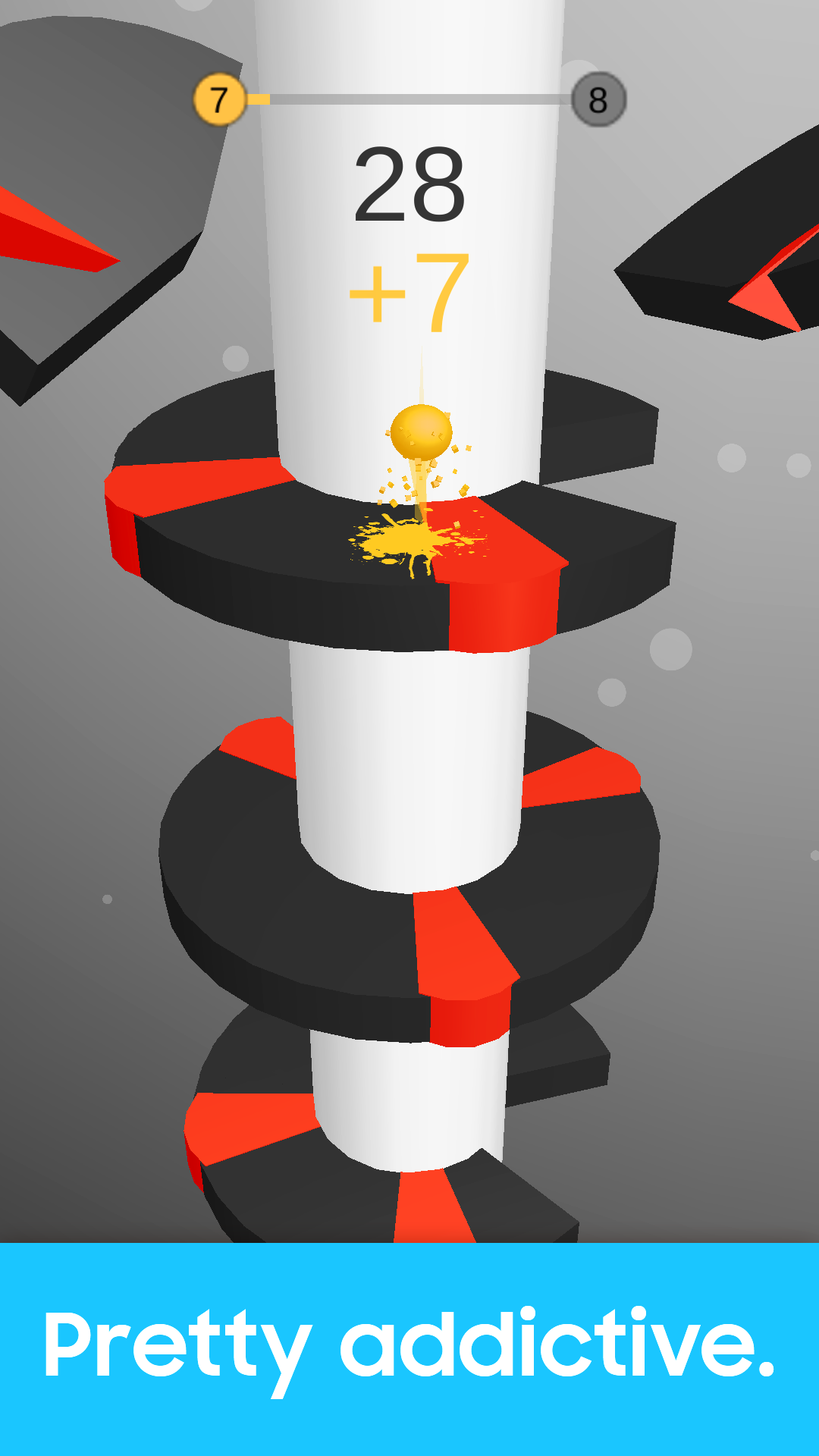 Screenshot of Helix Jump: Spiral Ball