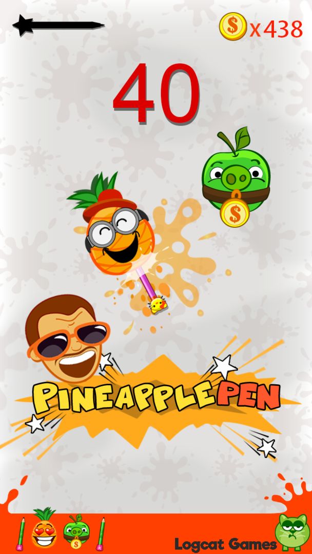 Pen Pineapple Pen screenshot game
