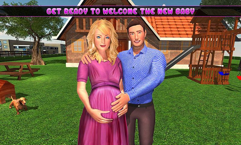 Screenshot of Pregnant Mom Baby Happy Home