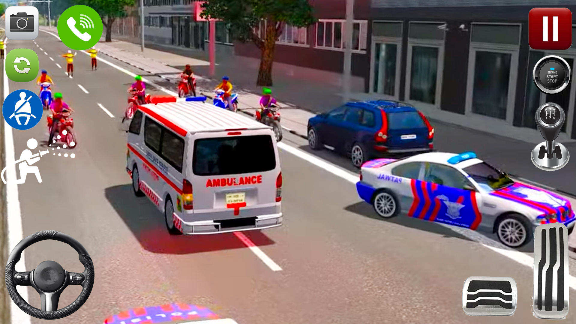 Screenshot of Ambulance Game: Hospital Games