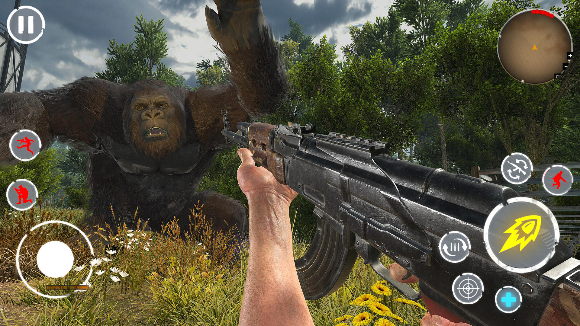 Screenshot 1 of Pertarungan Raksasa Monster Kong 1.0.0