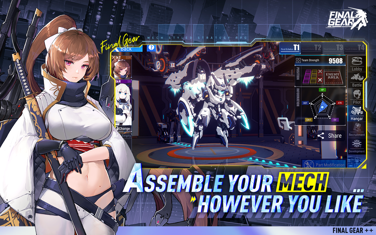 Final Gear Game Screenshot