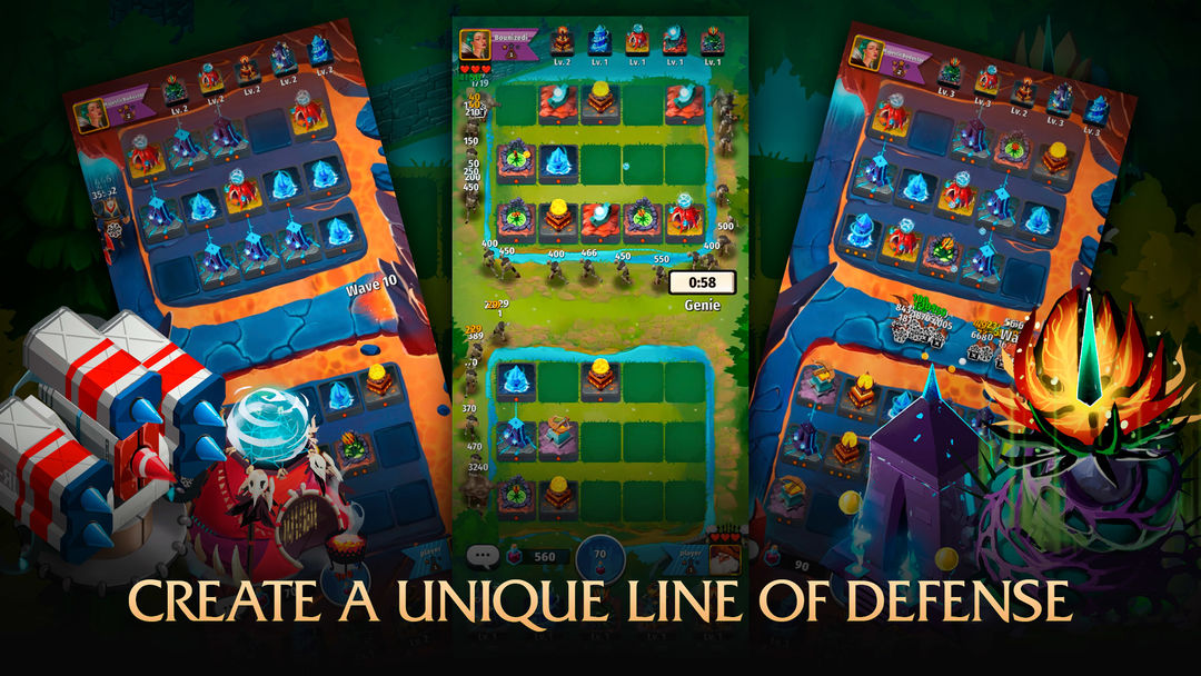 Random Clash - Epic fantasy strategy mobile games screenshot game