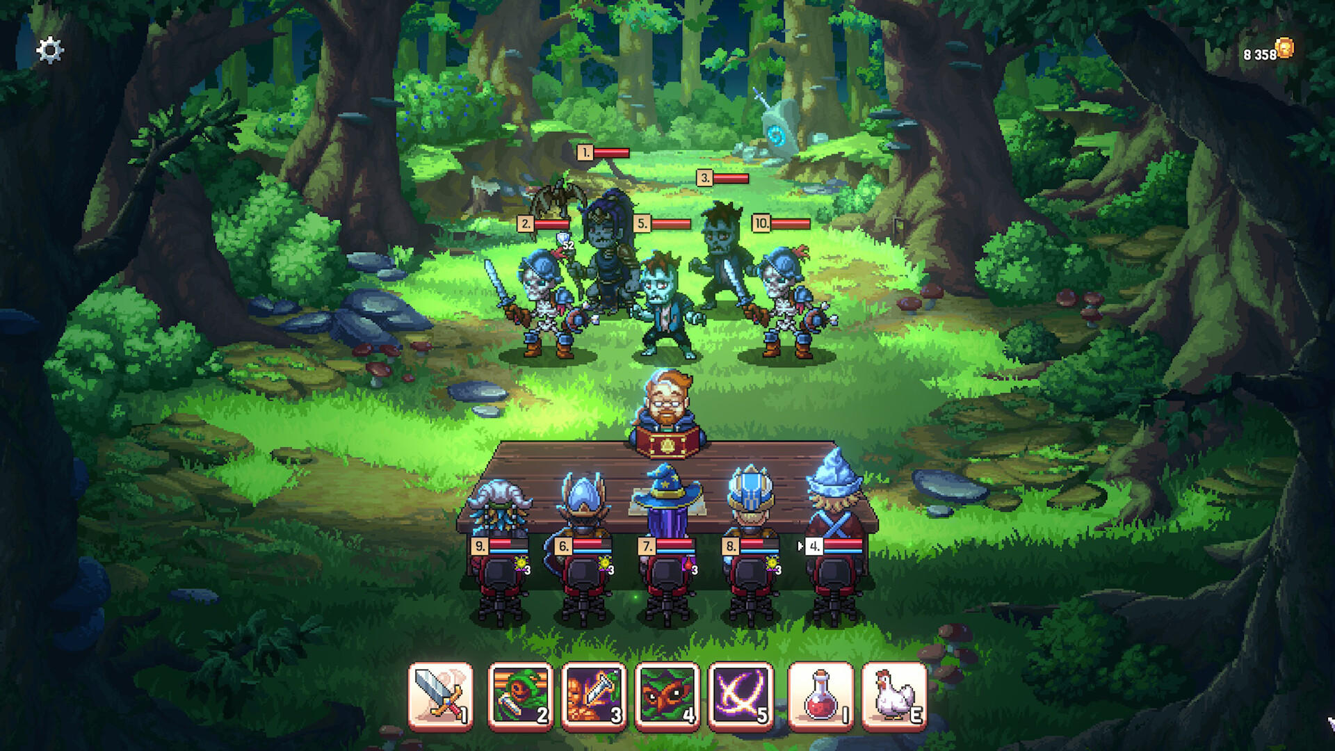 Knights of Pen and Paper 3 Game Screenshot