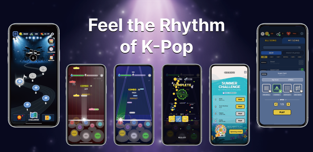 Banner of Feel the rhythm of K-Pop 