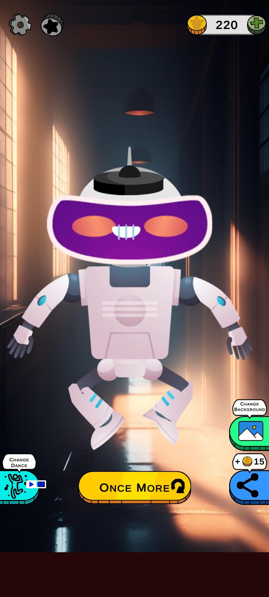Screenshot of Mix Dancer Robots: Mix Makover