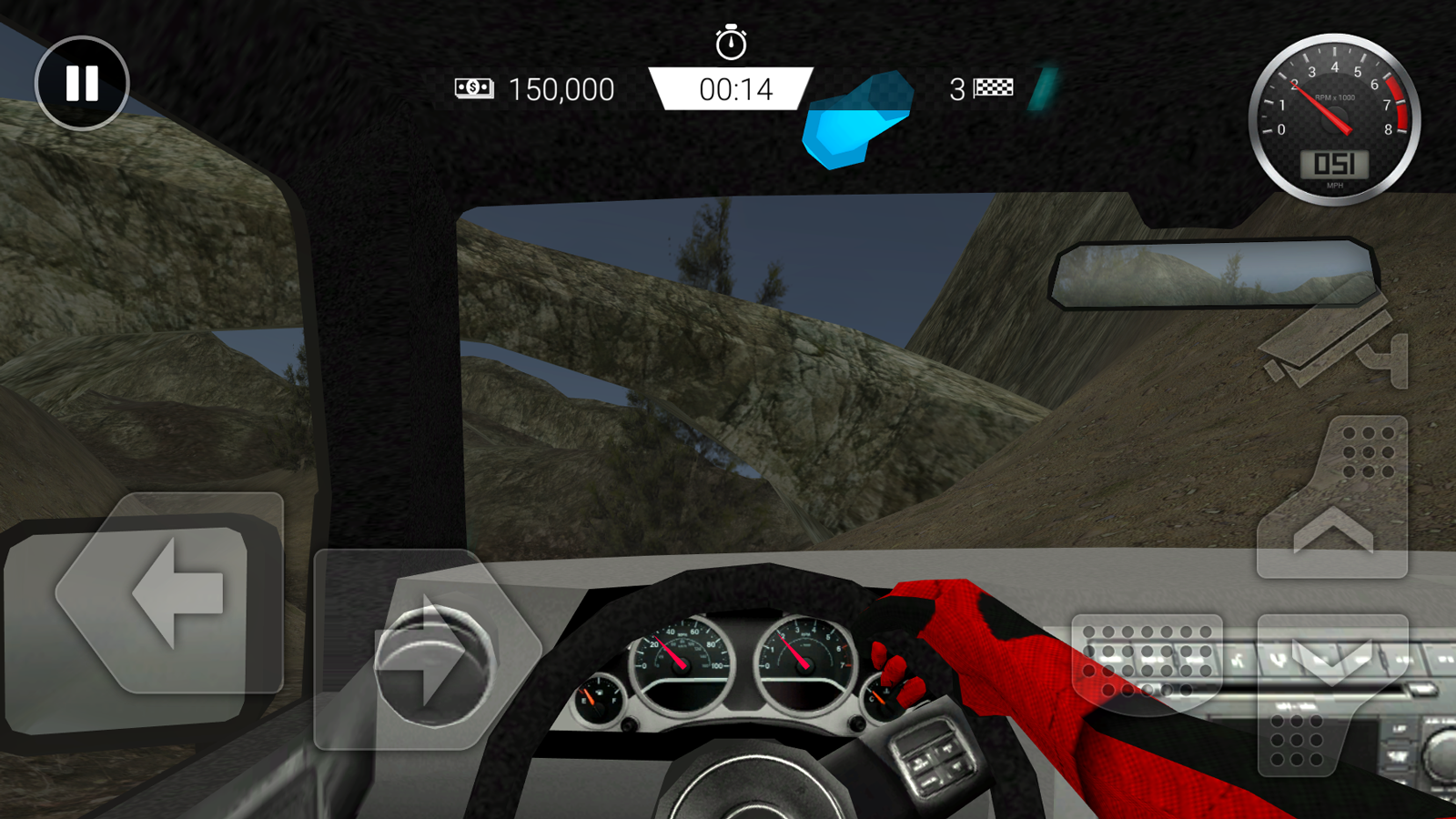 Screenshot 1 of Lái xe địa hình cực chất 1.0