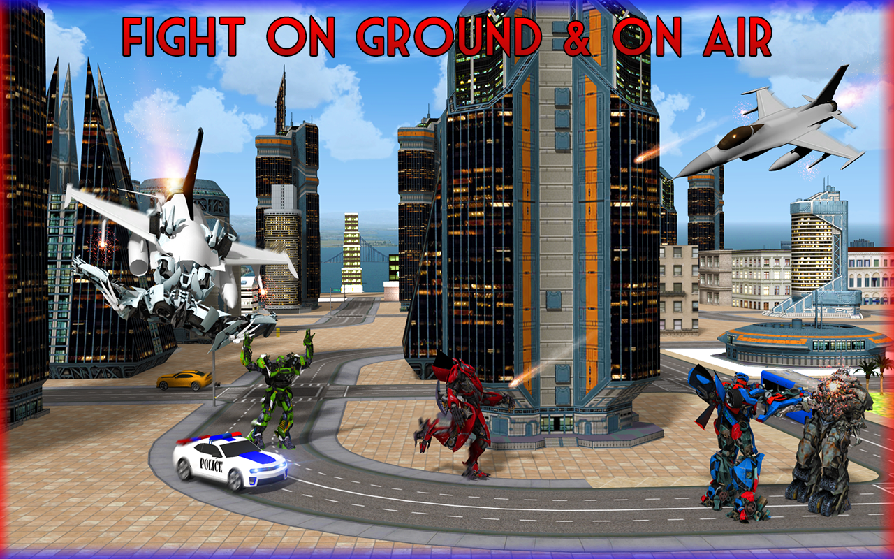 Screenshot 8 of Police Robot Transformation - Prison Escape 1.3.1