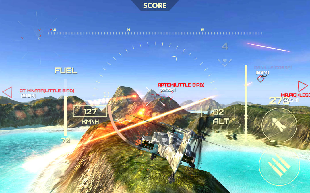 Screenshot of World of Gunships Online Game