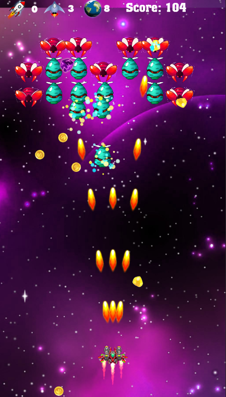 Screenshot 5 of Galaxy Attack: Alien Shooter 1.0