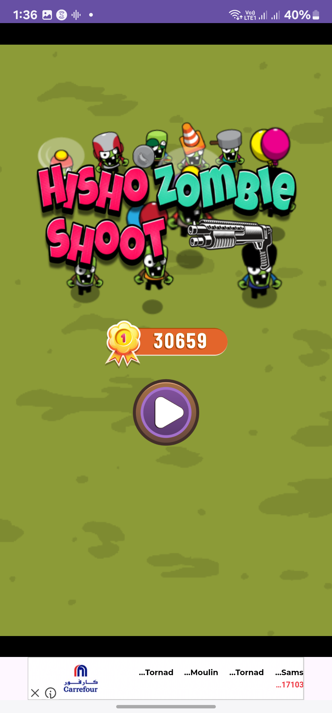 Hisho Zombie Shoot ภาพหน้าจอเกม